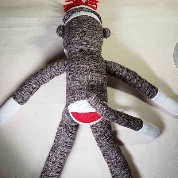 NEW- Sock Monkey by Schylling - Picture 6 of 9